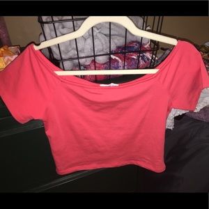 Pink Crop Top